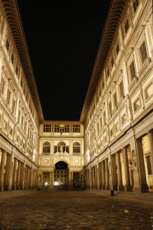 The Uffizi Courtyard