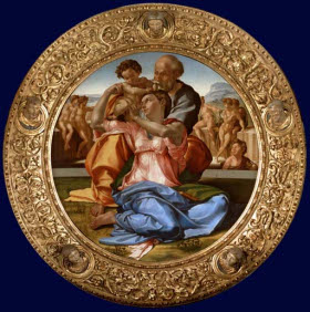 Michelangelo's Tondo
              Doni